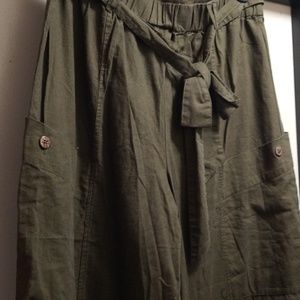 COPY - Free People Wide Leg Linen Pants (L)